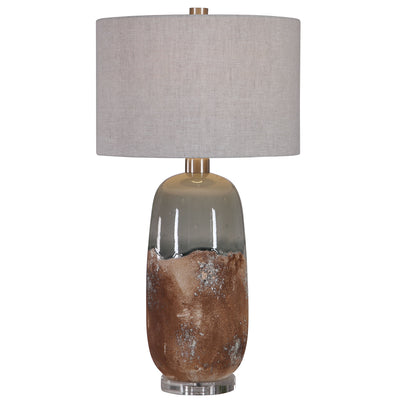 Uttermost - 26381-1 - One Light Table Lamp - Maggie - Brushed Nickel