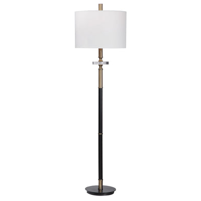 Uttermost - 28196-1 - One Light Floor Lamp - Maud - Antique Brass