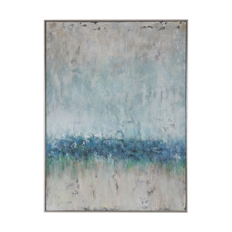 Uttermost - 34373 - Wall Art - Tidal Wave - Silver