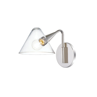 Mitzi - H327101-PN - One Light Wall Sconce - Isabella - Polished Nickel