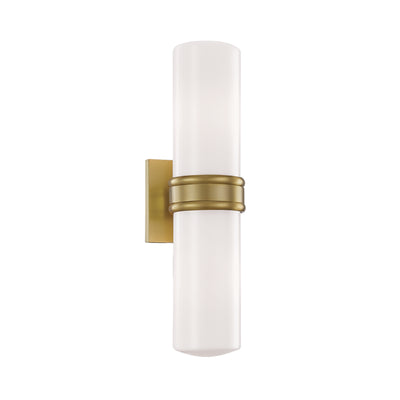 Mitzi - H328102-AGB - Two Light Wall Sconce - Natalie - Aged Brass