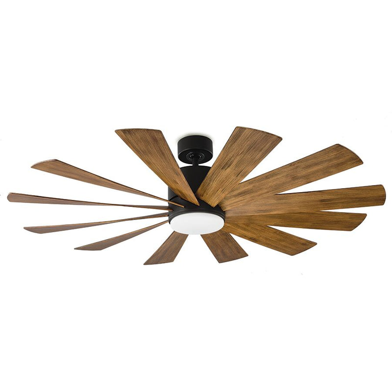 Modern Forms Fans - FR-W1815-60L27MBDK - 60``Ceiling Fan - Windflower - Matte Black