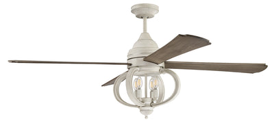Craftmade - AUG60CW4 - 60``Ceiling Fan - Augusta - Cottage White