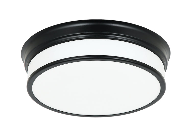 Matteo Lighting - M15402BK - LED Flush Mount - Navo - Black