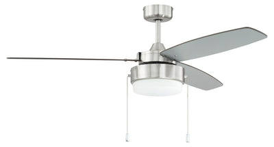 Craftmade - INT52BNK3 - 52``Ceiling Fan - Intrepid - Brushed Polished Nickel