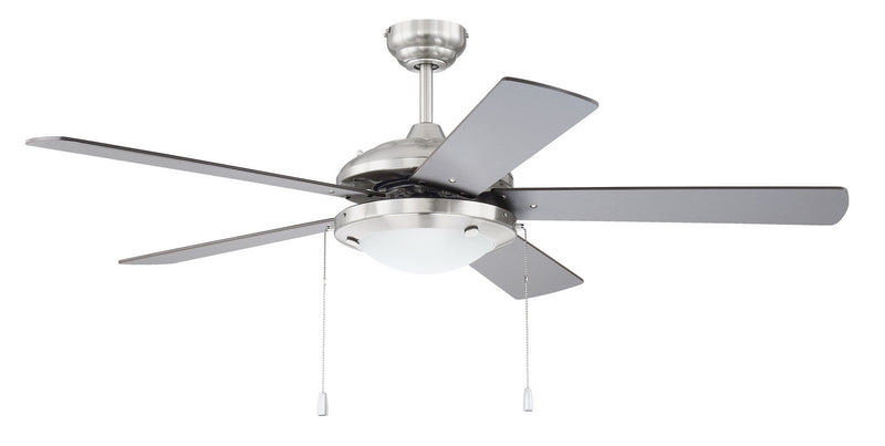 Craftmade - NIK52BNK5 - 52``Ceiling Fan - Nikia - Brushed Polished Nickel