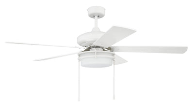 Craftmade - STO52W5 - 52``Ceiling Fan - Stonegate - White