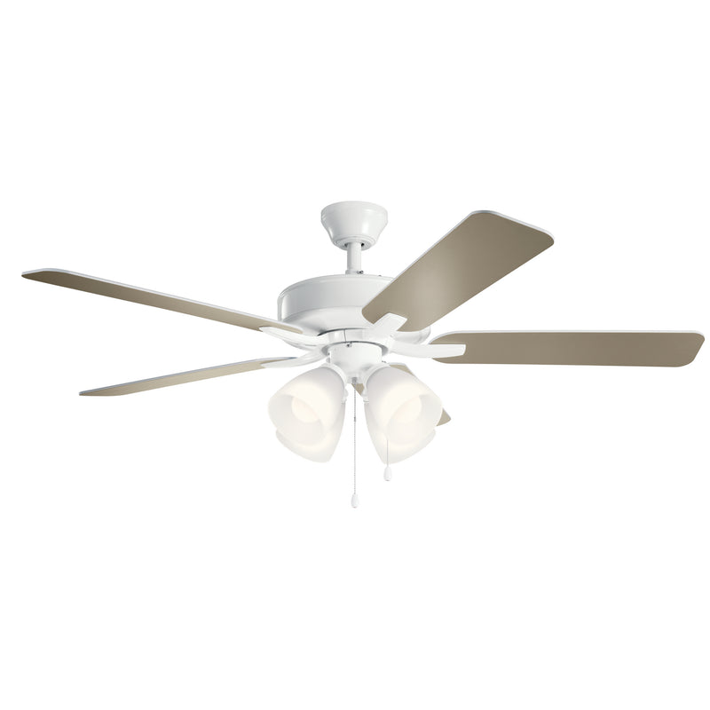 Kichler - 330016WH - 52``Ceiling Fan - Basics Pro Premier - White
