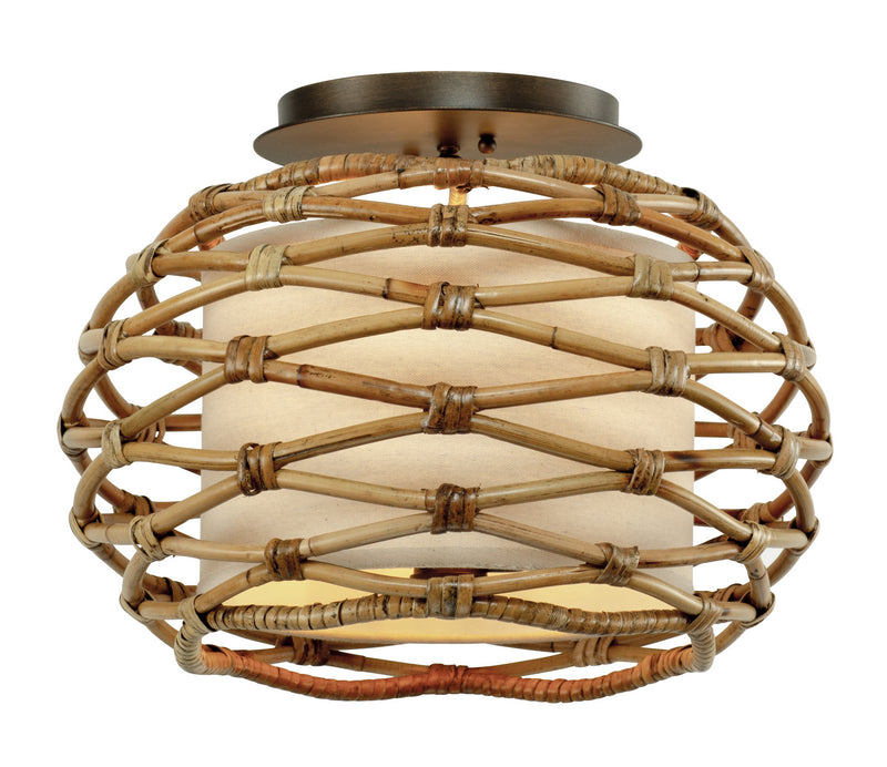 Troy Lighting - C6740 - Three Light Semi Flush Mount - Balboa - Bronze