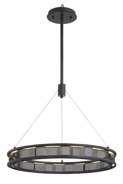 Troy Lighting - F6863-SFB - LED Pendant - Fuze - Modern Bronze