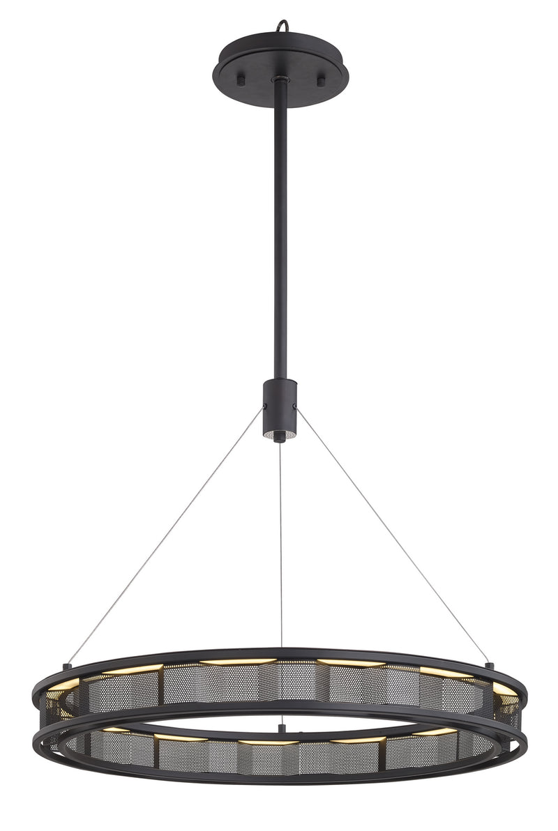 Troy Lighting - F6863-SFB - LED Pendant - Fuze - Modern Bronze
