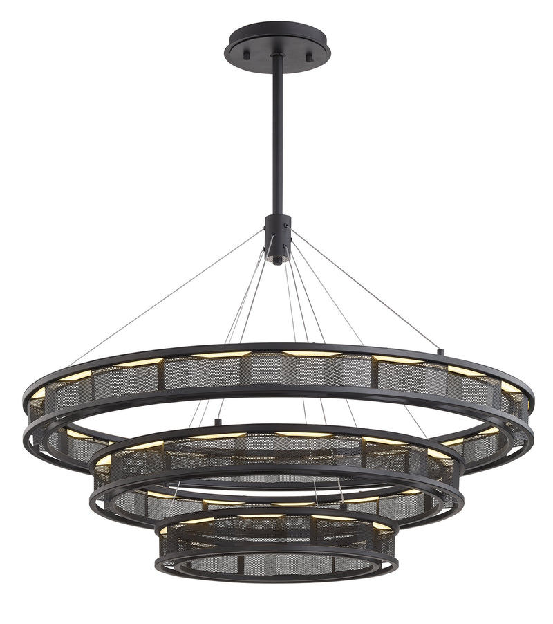Troy Lighting - F6866-SFB - LED Pendant - Fuze - Modern Bronze