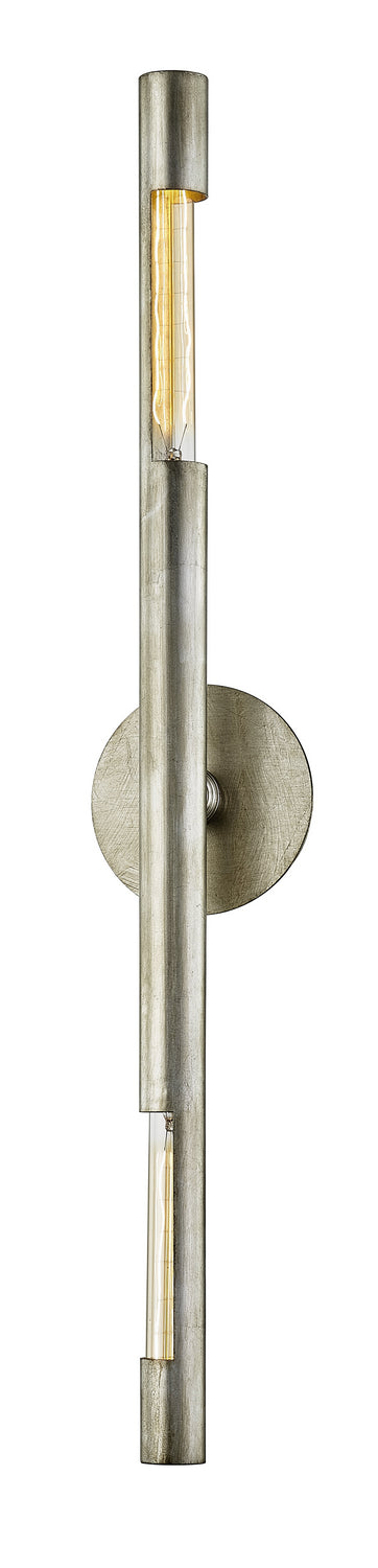 Troy Lighting - B7151 - Two Light Wall Sconce - Hendrix - Silver Leaf W Nickel Accents