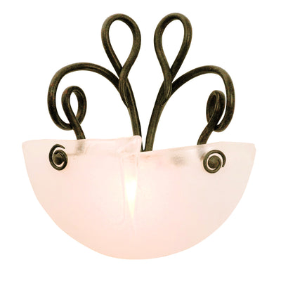 Kalco - 4154AC/FROST - One Light Wall Sconce - Tribecca - Antique Copper