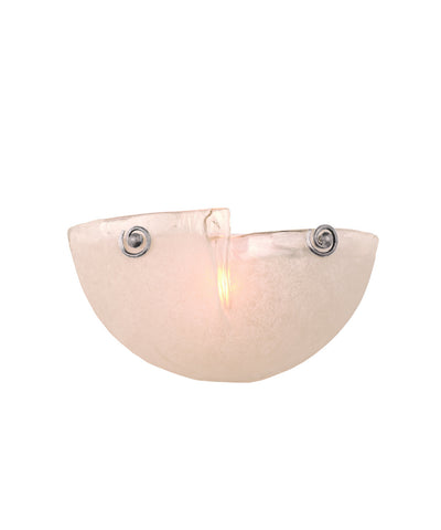 Kalco - 4303PS/FROST - One Light Wall Sconce - Tribecca - Pearl Silver