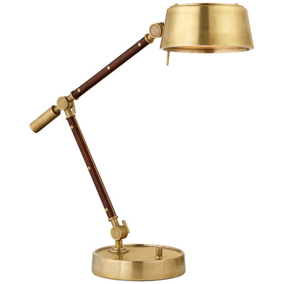 Ralph Lauren - RL 3172NB/NRO - LED Task Lamp - Alaster - Natural Brass and Natural Rift Oak
