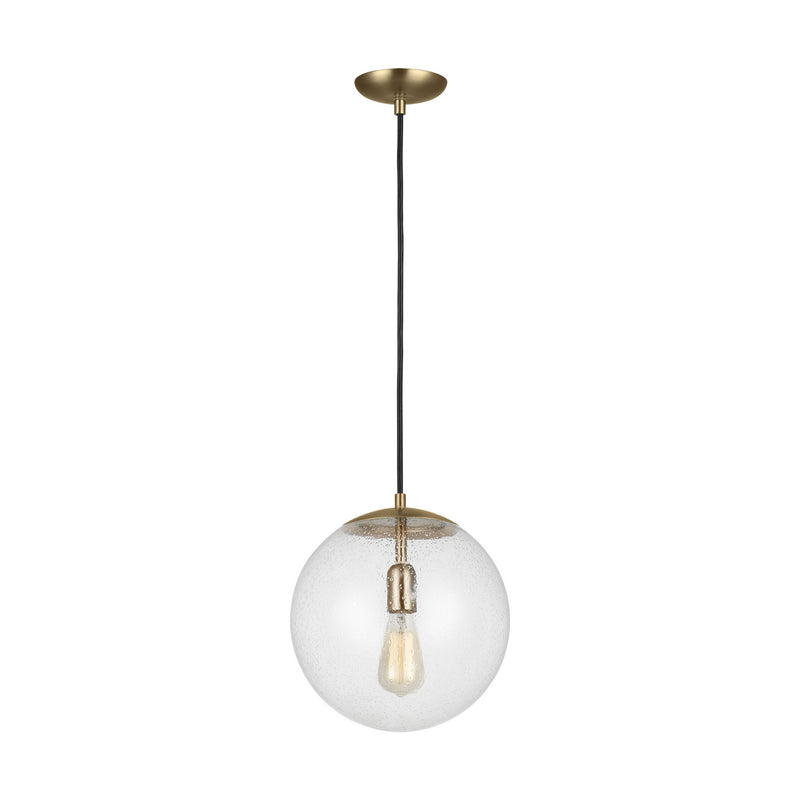 Visual Comfort Studio - 6701801EN7-848 - One Light Pendant - Leo - Hanging Globe - Satin Brass