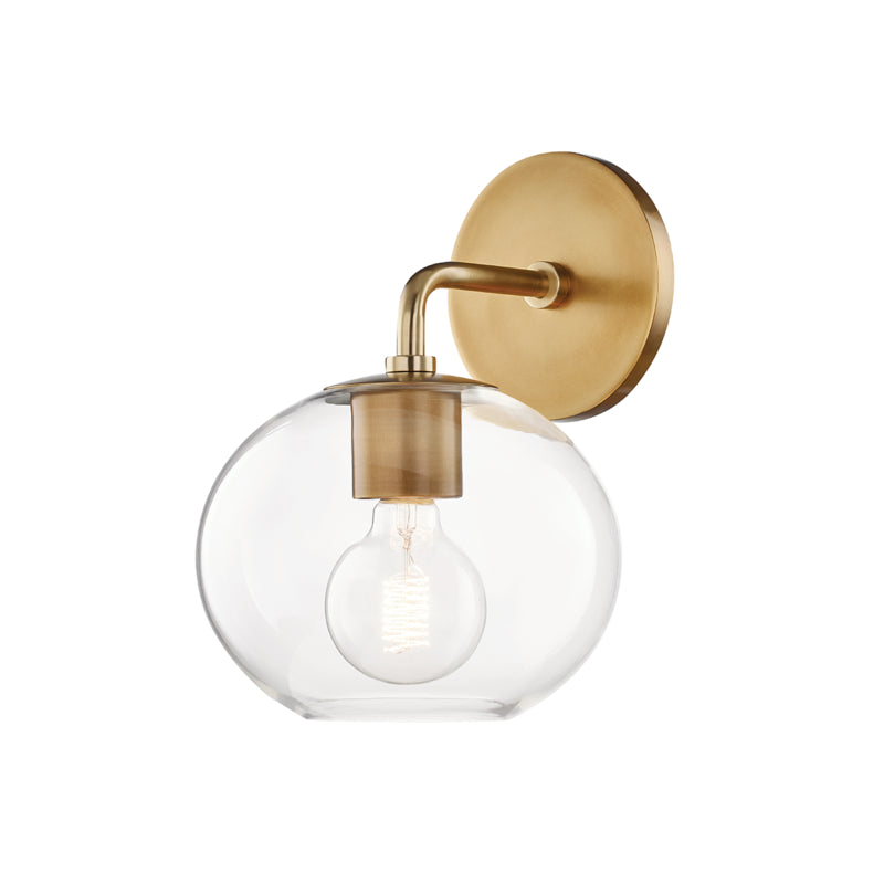 Mitzi - H270101-AGB - One Light Wall Sconce - Margot - Aged Brass