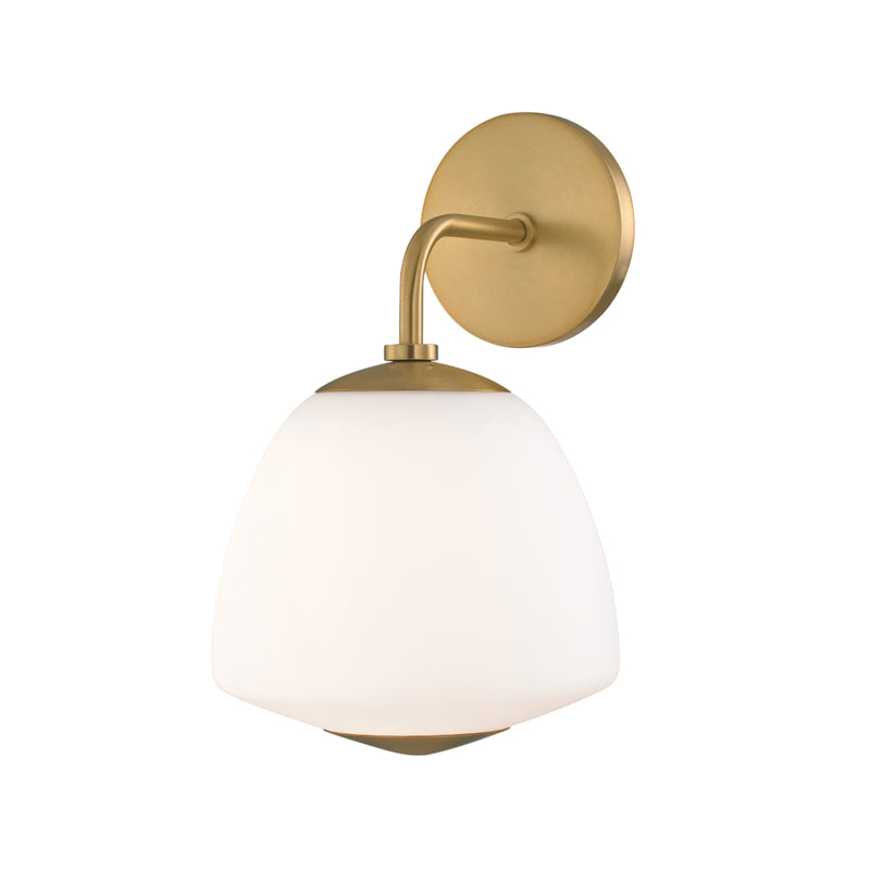 Mitzi - H288101-AGB - One Light Wall Sconce - Jane - Aged Brass