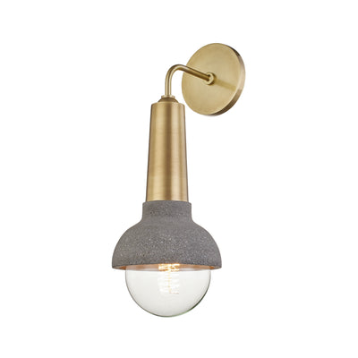 Mitzi - H304101-AGB - One Light Wall Sconce - Macy - Aged Brass