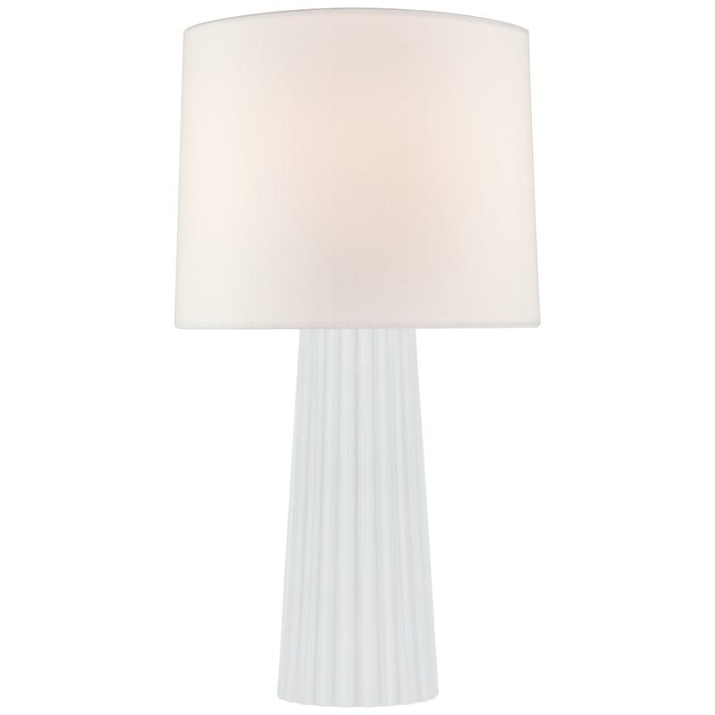 Visual Comfort Signature - BBL 3120WG-L - One Light Table Lamp - Danube - White Glass
