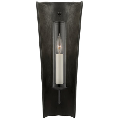 Visual Comfort Signature - CHD 2606SBM - One Light Wall Sconce - Downey - Stained Black Metallic and Aged Iron