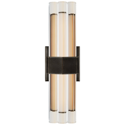 Visual Comfort Signature - LR 2905BZ-CG - LED Wall Sconce - Fascio - Bronze