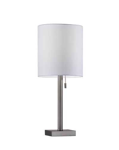 Adesso Home - 1546-22 - Table Lamp - Liam - Brushed Steel