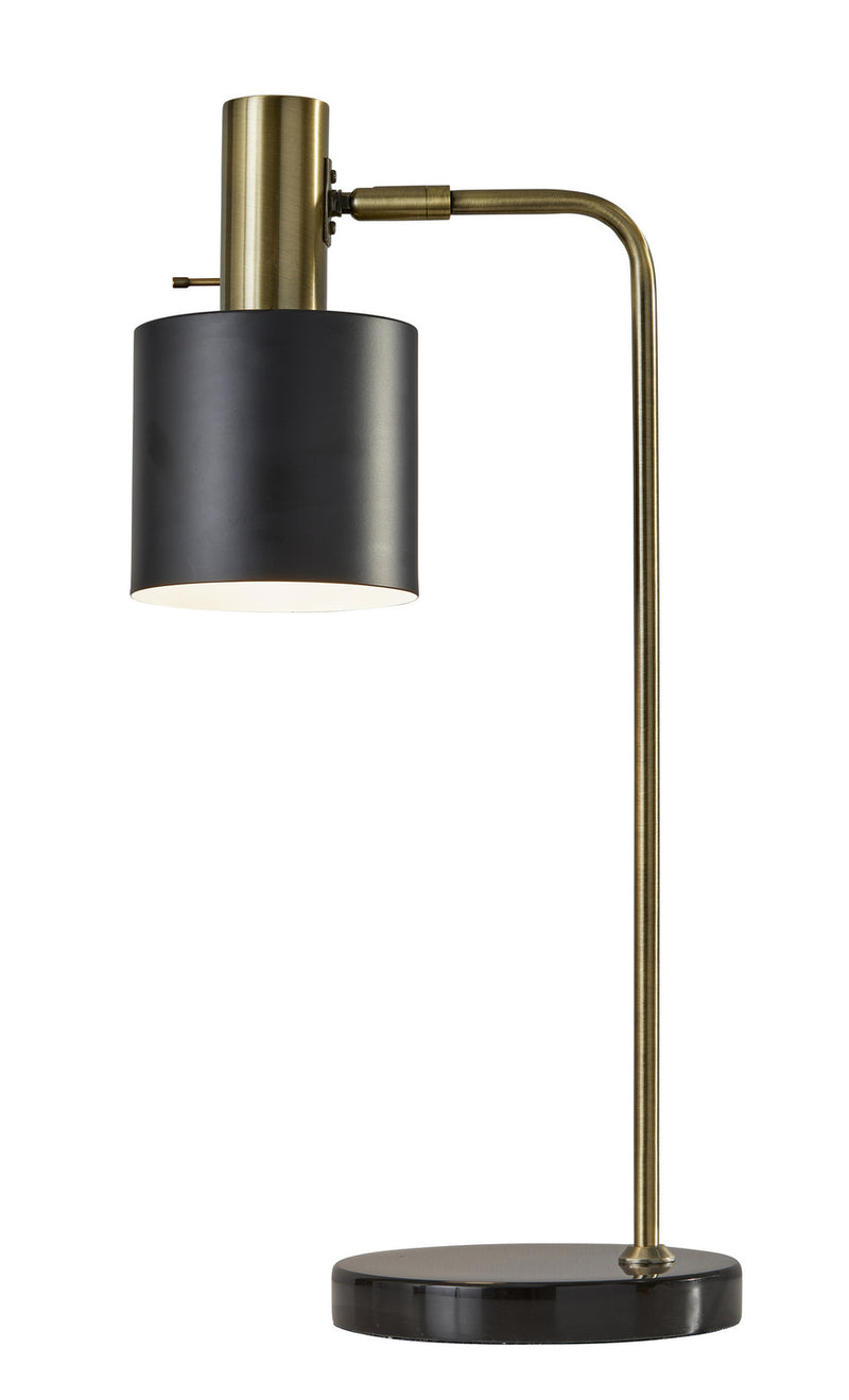 Adesso Home - 3158-01 - Desk Lamp - Emmett - Black Marble