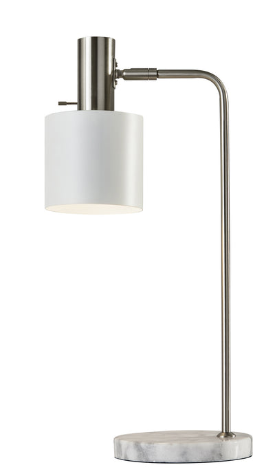 Adesso Home - 3158-02 - Desk Lamp - Emmett - White Marble