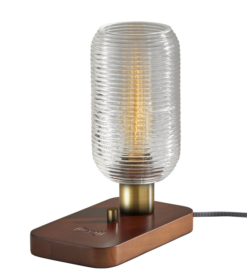 Adesso Home - 3419-21 - Table Lamp - Isaac - Walnut Wood