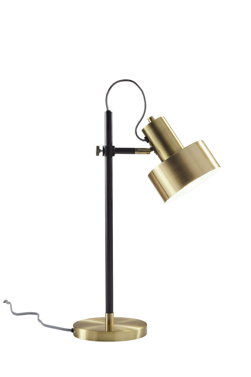 Adesso Home - 3586-01 - Desk Lamp - Clayton - Antique Brass