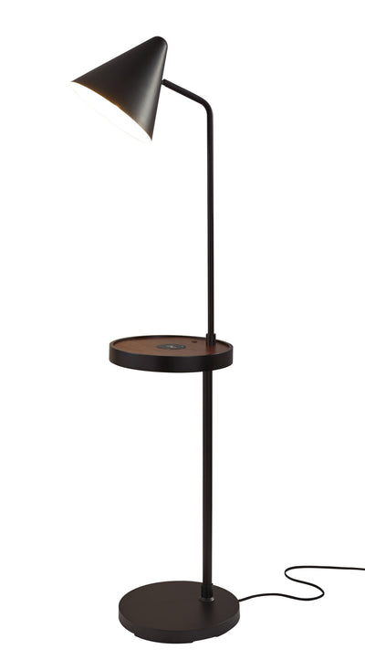 Adesso Home - 3690-01 - Floor Lamp - Oliver - Matte Black