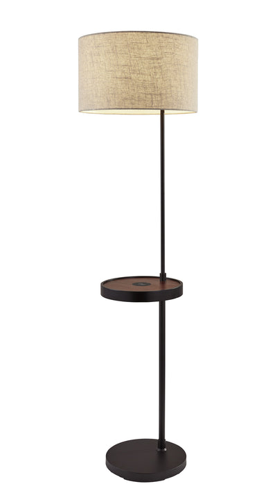 Adesso Home - 3691-01 - Floor Lamp - Oliver - Matte Black
