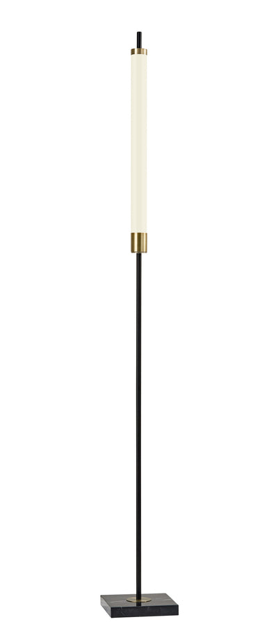 Adesso Home - 4191-01 - LED Floor Lamp - Piper - Black Marble