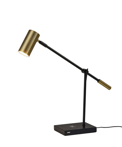 Adesso Home - 4217-01 - LED Desk Lamp - Collette - Black