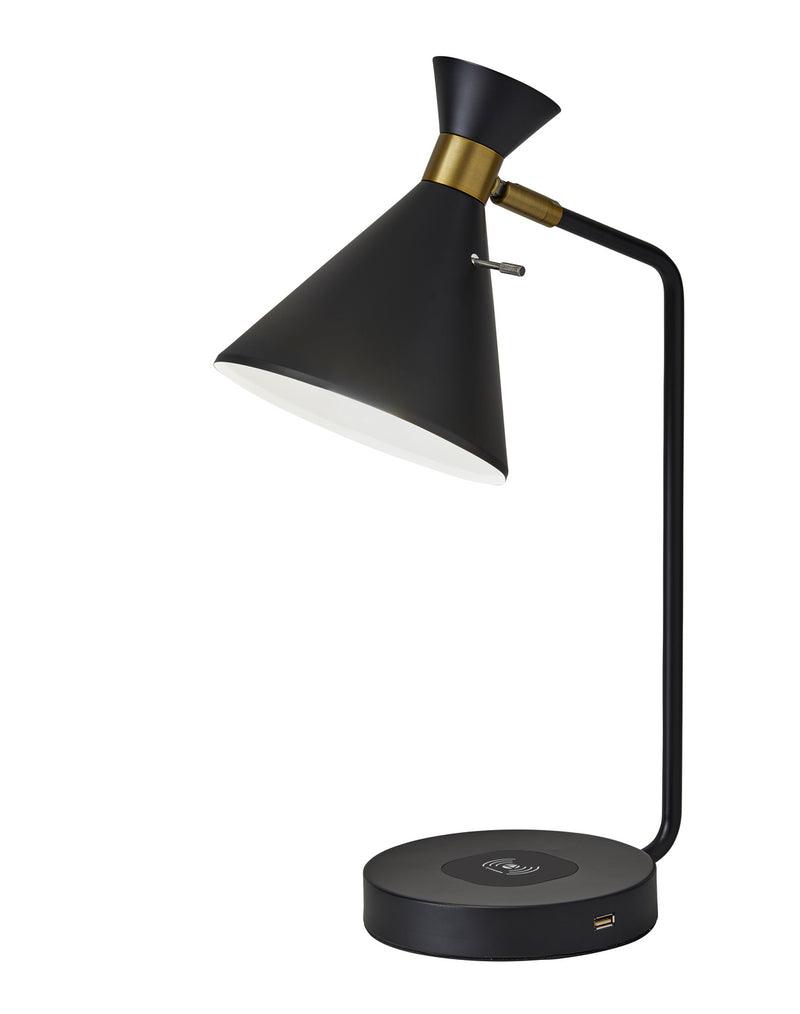 Adesso Home - 4507-01 - Desk Lamp - Maxine - Matte Black