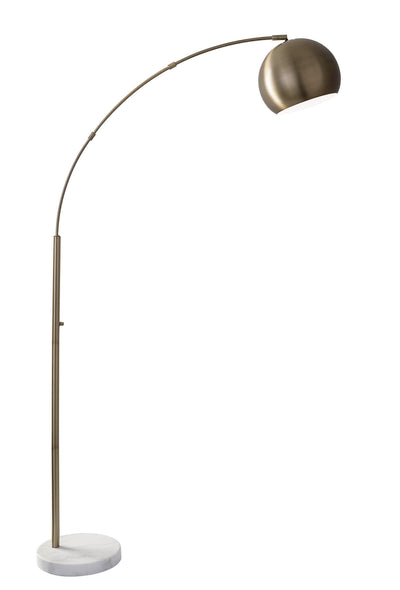 Adesso Home - 5170-21 - Arc Lamp - Astoria - White Marble