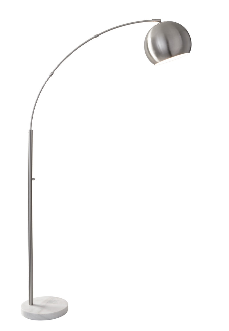 Adesso Home - 5170-22 - Arc Lamp - Astoria - White Marble