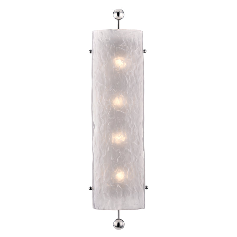 Hudson Valley - 2427-PN - Four Light Wall Sconce - Broome - Polished Nickel