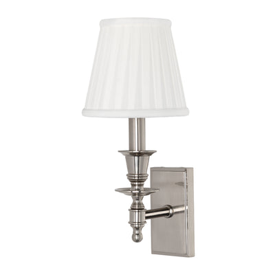 Hudson Valley - 6801-SN - One Light Wall Sconce - Ludlow - Satin Nickel