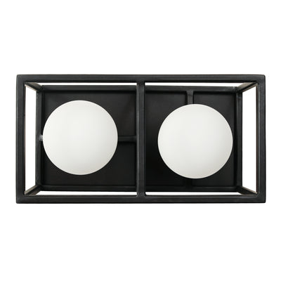 Varaluz - 325B02CBHG - Two Light Bath - Plaza - Carbon/Havana Gold