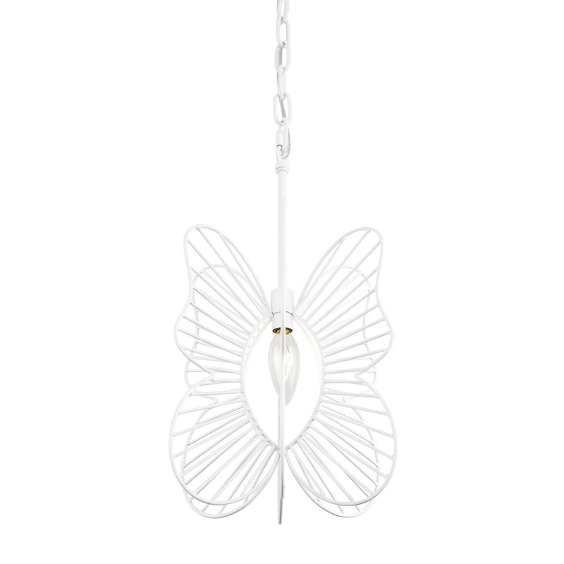 Varaluz - 330M01WH - One Light Mini Pendant - Monarch - White