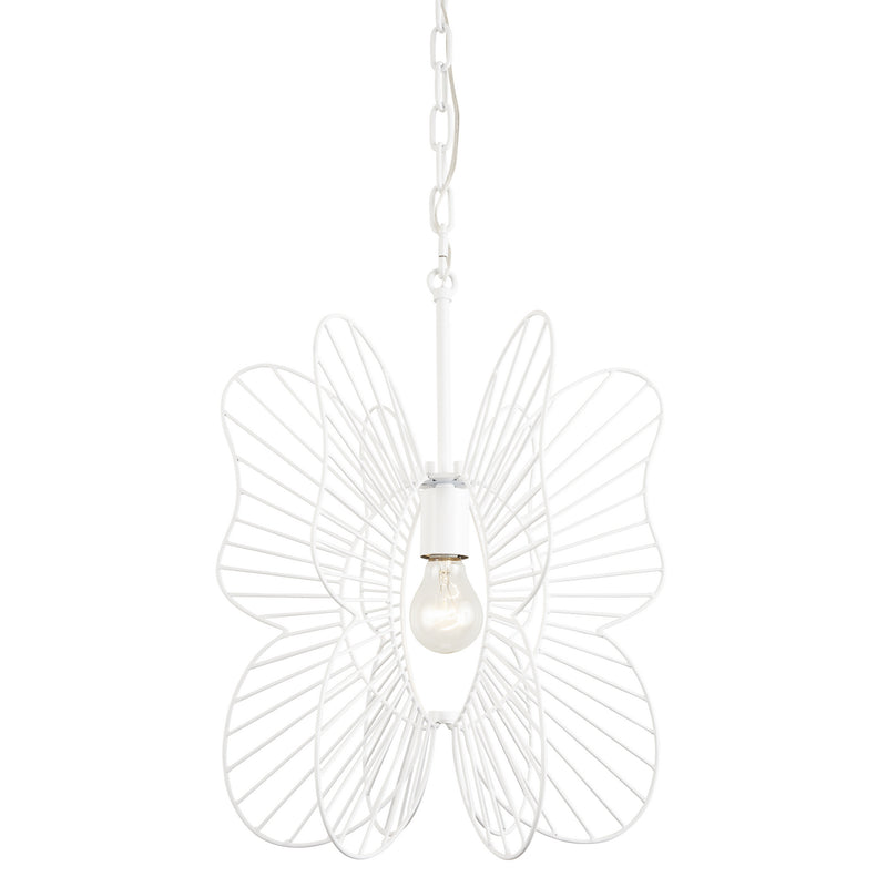Varaluz - 330P01WH - One Light Mini Pendant - Monarch - White