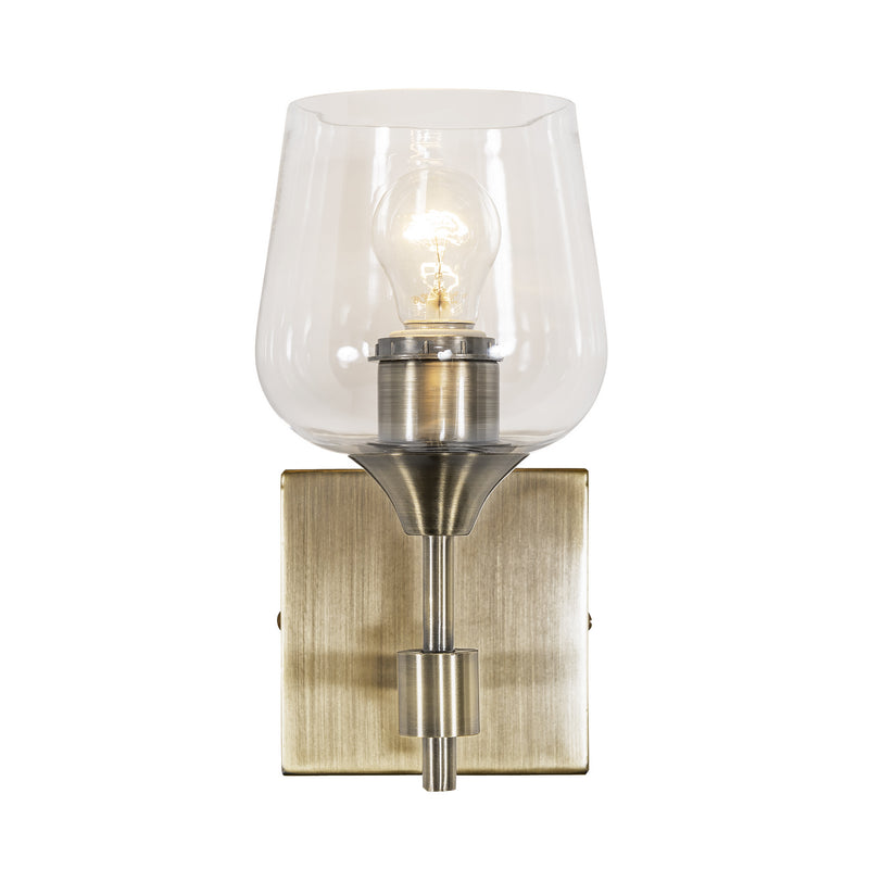 Varaluz - 340B01AB - One Light Bath - Margaux - Antique Brass