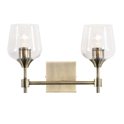 Varaluz - 340B02AB - Two Light Bath - Margaux - Antique Brass