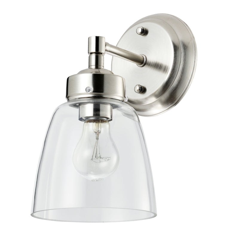 Varaluz - 341B01SN - One Light Bath - Helena - Satin Nickel