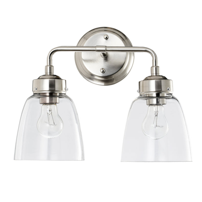 Varaluz - 341B02SN - Two Light Bath - Helena - Satin Nickel