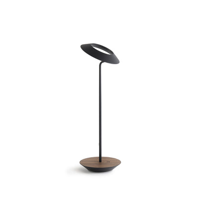 Koncept - RYO-SW-MTB-OWT-DSK - LED Desk Lamp - Royyo - Matte black body, oiled walnut base plate