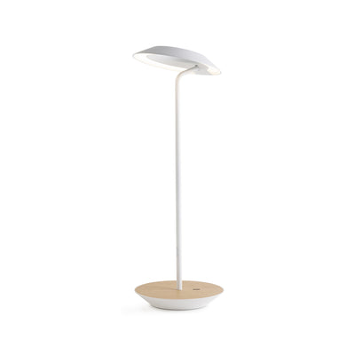 Koncept - RYO-SW-MWT-WOK-DSK - LED Desk Lamp - Royyo - Matte white body, white oak base plate